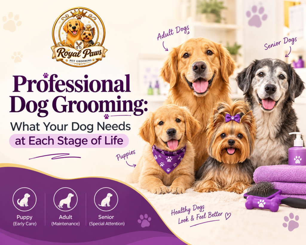 Royal Paws Dog Grooming Guide